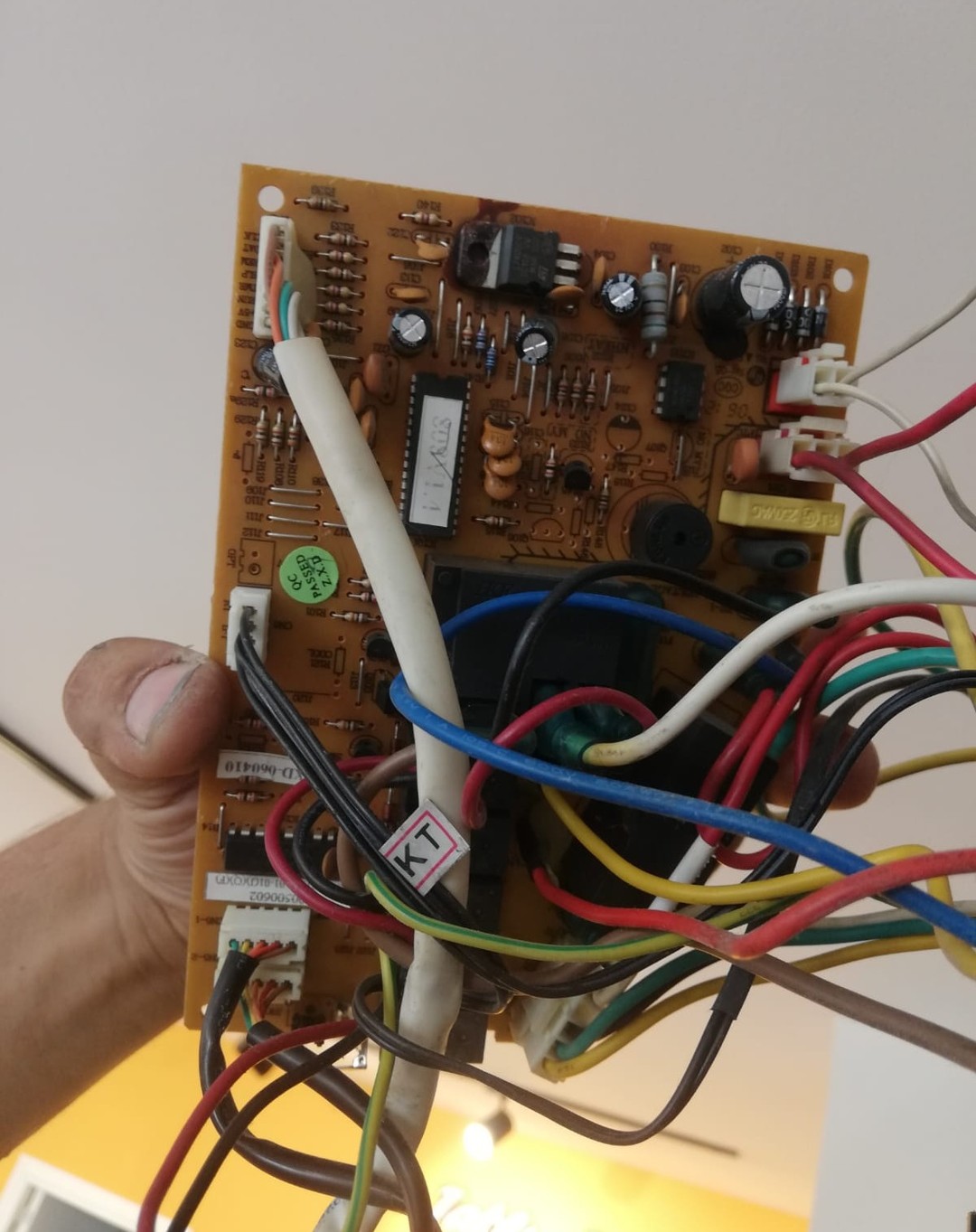 AC electronic board replacement