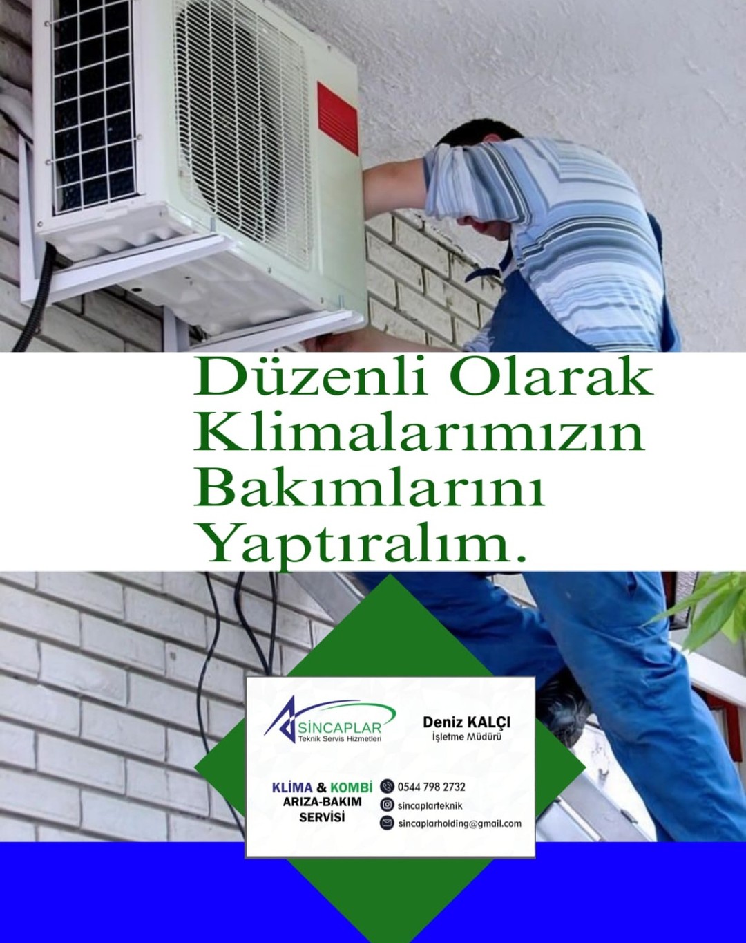 AC maintenance — promotional post